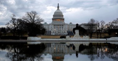 Clouds pass over the U.S. Capitol in Washington, U.S., Jan. 22, 2018. (Reuters Photo)