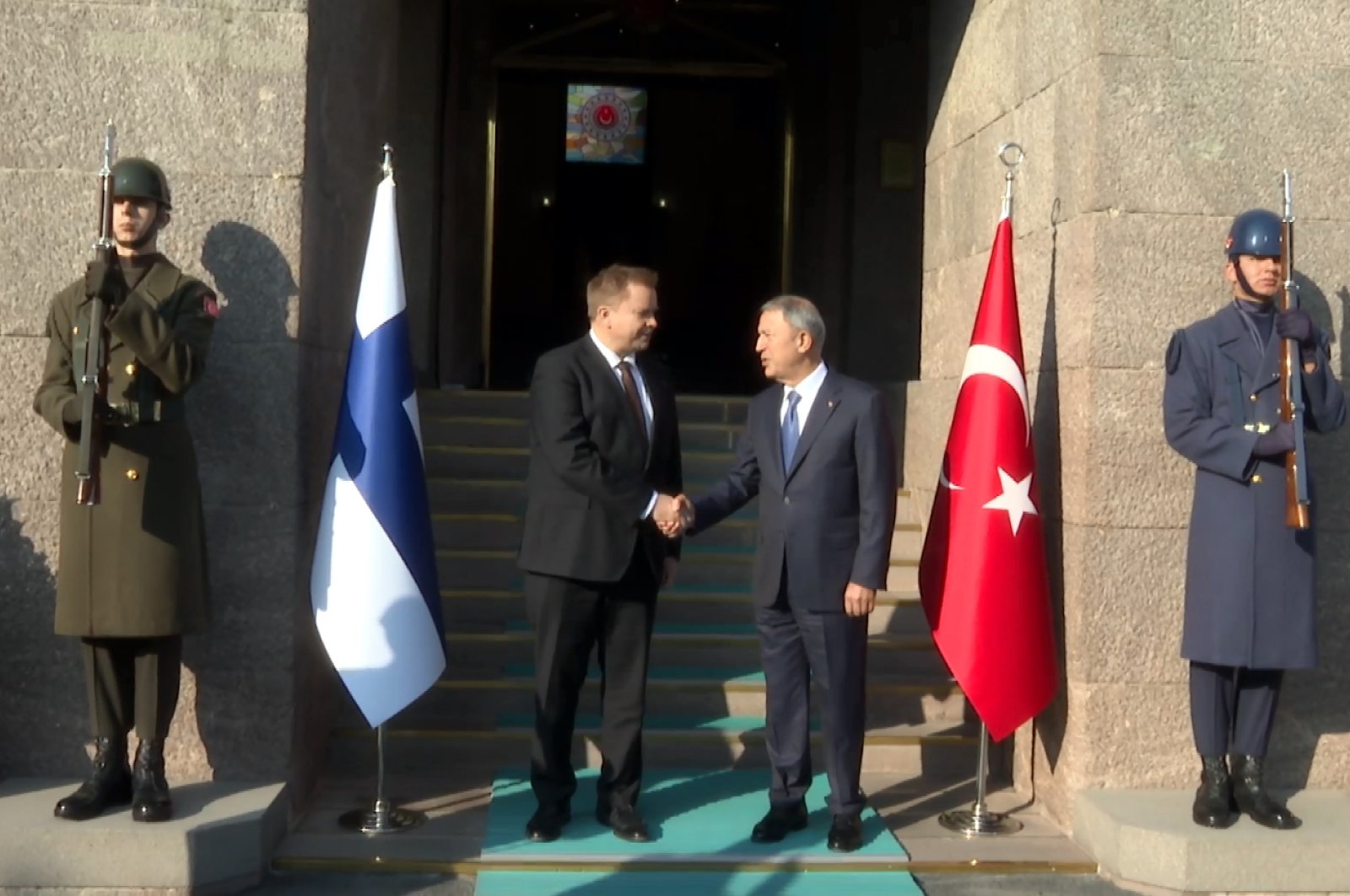 Turkish, Finnish Defense Ministers Discuss NATO Bid, Security Issues ...