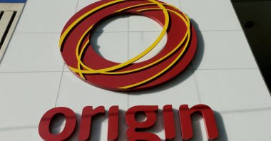 The logo of Australian energy company Origin is pictured in Melbourne, Australia, July 3, 2016. (Reuters Photo)