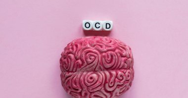 Human brain descriptive with the word Obsessive Compulsive Disorder (OCD). (Shutterstock Photo)