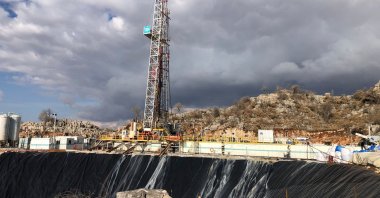 The newly discovered oil reserve field in Gabar Mountain, Şırnak, southeastern Türkiye, Dec. 12, 2022. (DHA Photo)