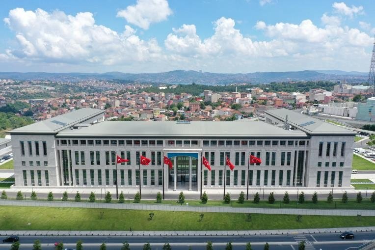 The exterior of the National Intelligence Organization&#039;s (MIT) Istanbul offices, in Istanbul, Türkiye, July 27, 2020. (AA Photo)