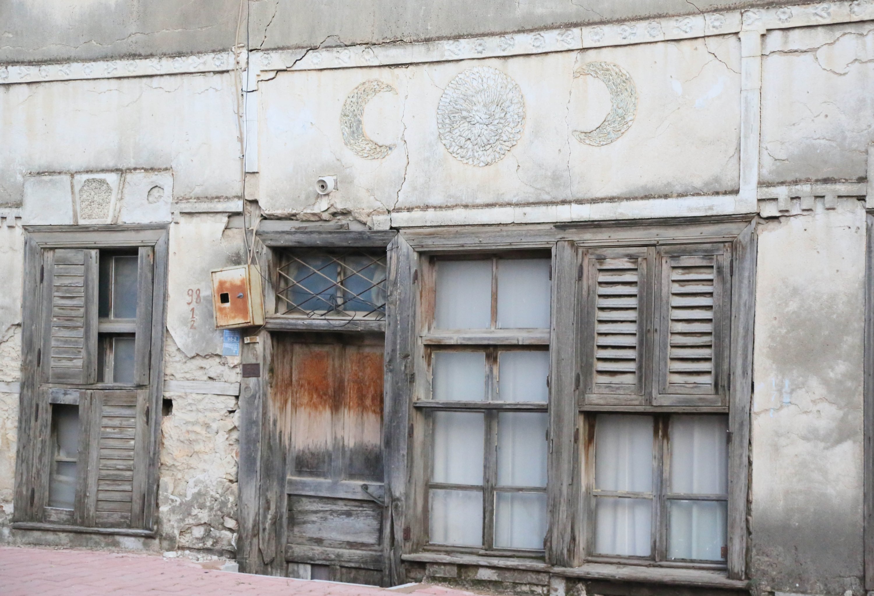The historical building revealed a notebook on trade records from the 1800s, Antalya, Türkiye, Dec. 13, 2022. (DHA Photo)