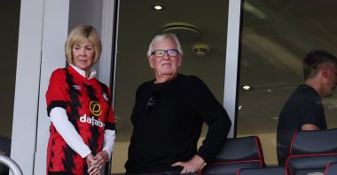 American businessperson Bill Foley looks on prior to the Premier League match between AFC Bournemouth and Leicester City at Vitality Stadium, Bournemouth, England, Oct. 8, 2022. (Getty Images Photo)