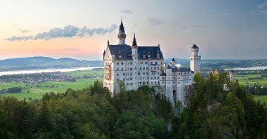 The Neuschwanstein Castle as seen from the Marienbrücke Bridge, Germany. (Shutterstock Photo)