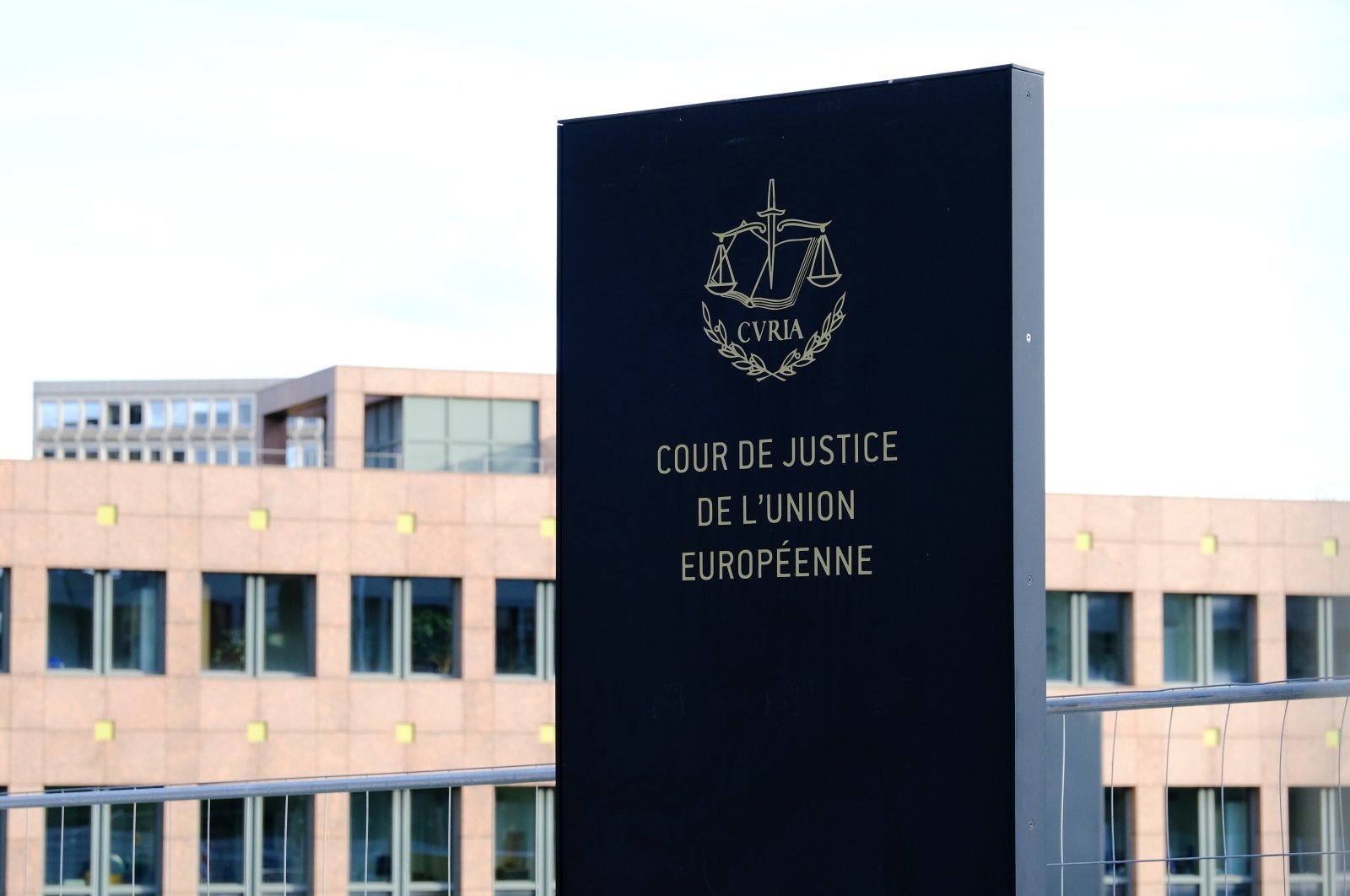 An exterior view of the European Court of Justice in Luxembourg on April 7, 2021. (Shutterstock Photo)