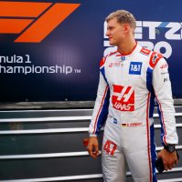 Mick Schumacher is seen ahead of a race during the Abu Dhabi Grand Prix at the Yas Marina Circuit, Abu Dhabi, UAE, Nov. 20, 2022. (Reuters Photo)