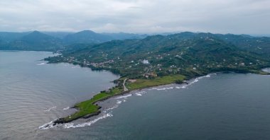 An undated file photo shows the coast of Ordu province, in northern Türkiye. (Shutterstock Photo)