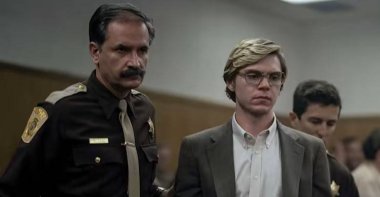 A still shot taken from &quot;Monster: The Jeffrey Dahmer Story.&quot;