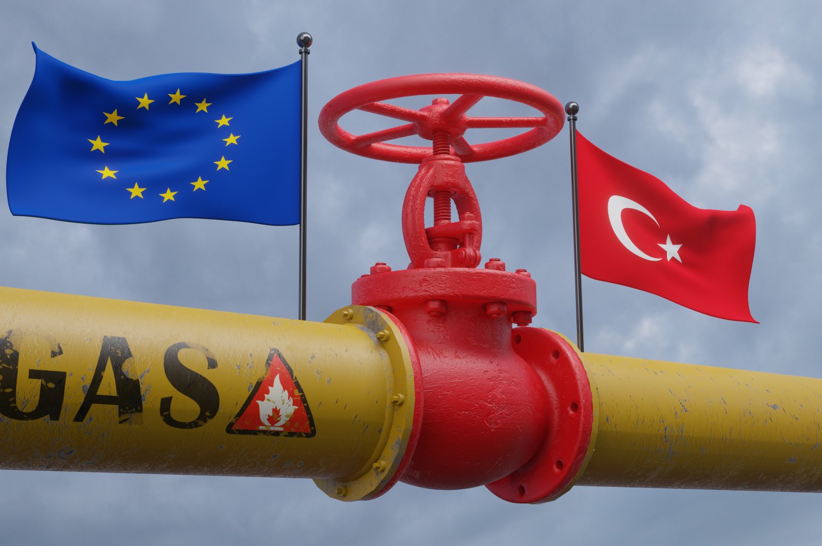 Recep Tayyip Erdoğan&#039;s government wants to reduce Türkiye’s external dependency on primary resources of energy from 71% to 13% by 2053. (Shutterstock Photo)