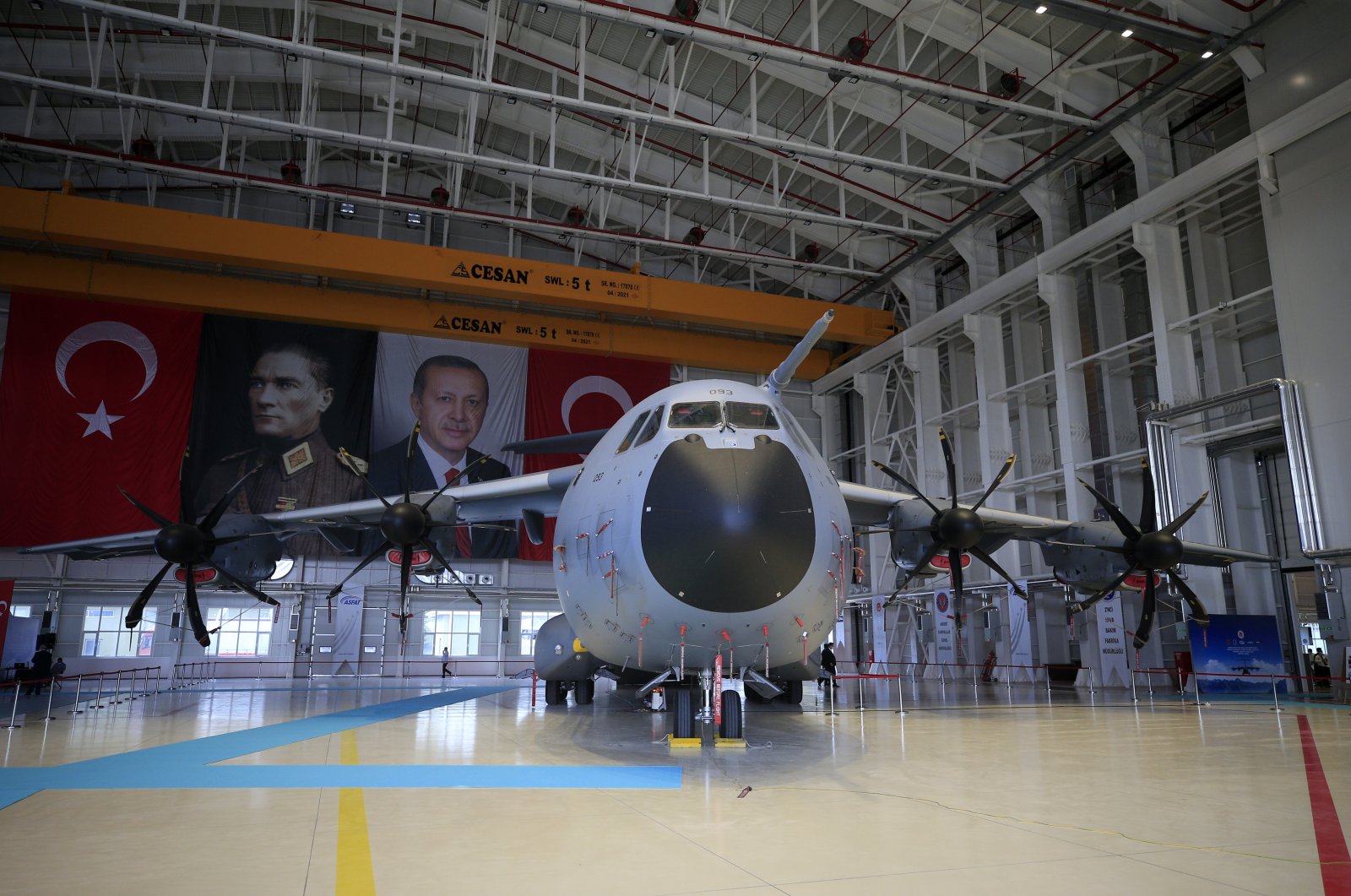 Pesawat kargo Turki yang terdampar di Ukraina kembali ke rumah