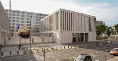 Headquarters of the Federal Intelligence Service (BND) in Chausseestrasse, Berlin, Germany, Oct. 3, 2021. (Reuters Photo)