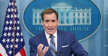 White House National Security Council Strategic Communications Coordinator John Kirby speaks during a press briefing at the White House in Washington, U.S., Nov. 28, 2022. (Reuters File Photo)