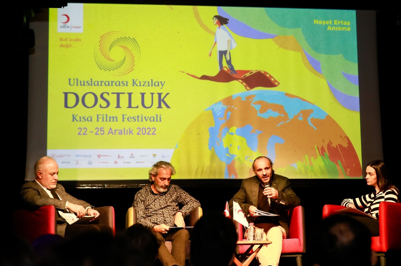 Festival Film Pendek Persahabatan Bulan Sabit Merah Internasional ke-5 dibuka di Istanbul