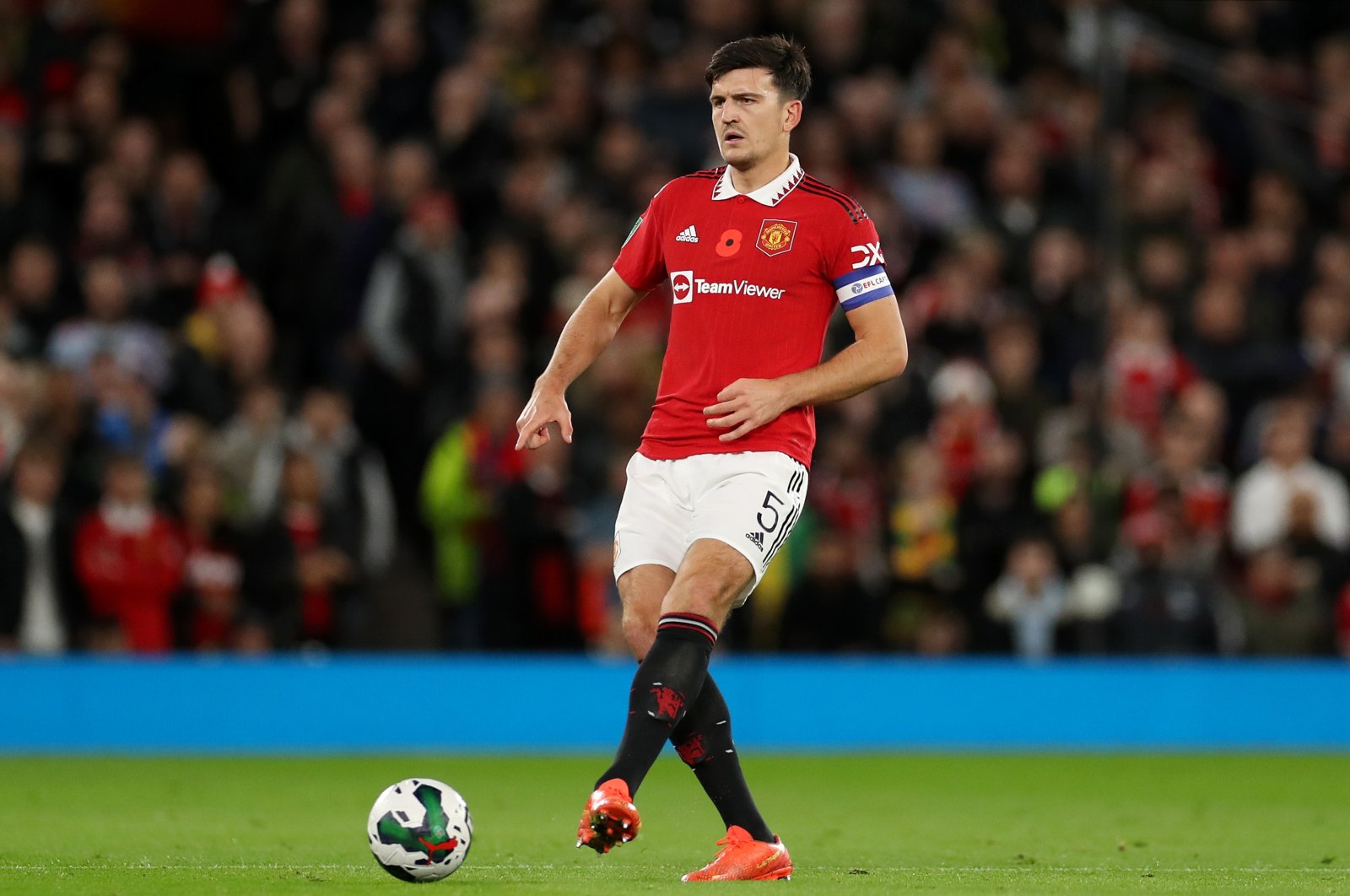 Man United’s skipper Maguire on course to return for Forest game