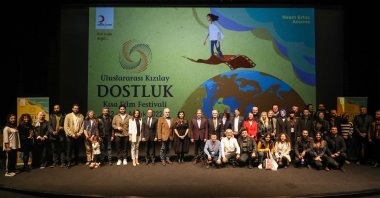 Contestants and the jury are seen at the award ceremony, Istanbul, Türkiye, Dec. 24, 2022. (Courtesy of the Red Crescent)