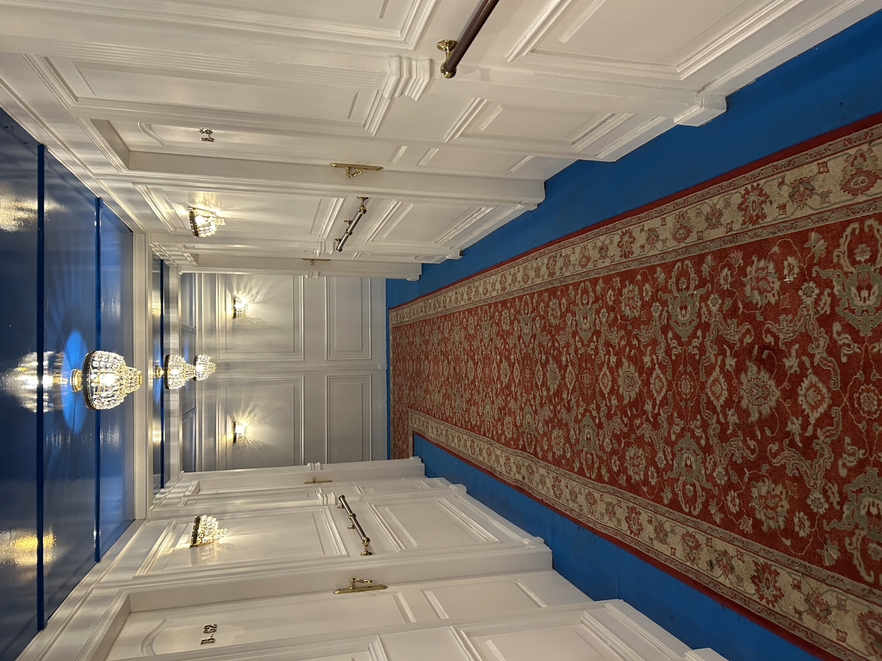 The recreation of Titanic's corridors. (Photo by Funda Karayel)
