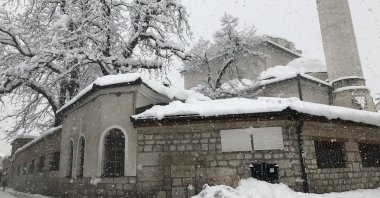 The Gazi Husrev-beg Mosque in Bascarsija, in Sarajevo, Bosnia-Herzegovina. (Photo by Özge Şengelen)