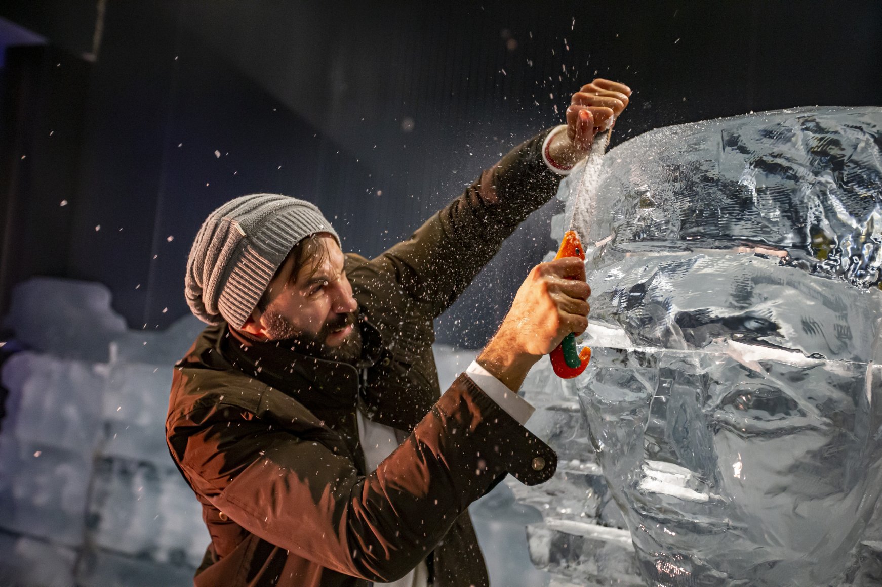 Türkiye's 1st ice museum takes visitors on Arctic-like journey | Daily ...