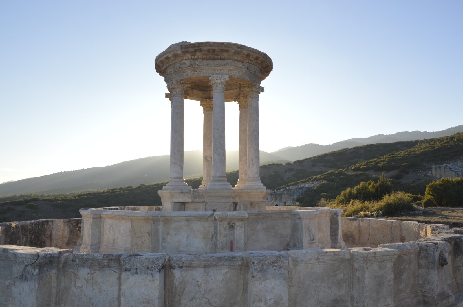 Air mancur berusia 2.000 tahun mengalir sekali lagi di kota kuno Türkiye