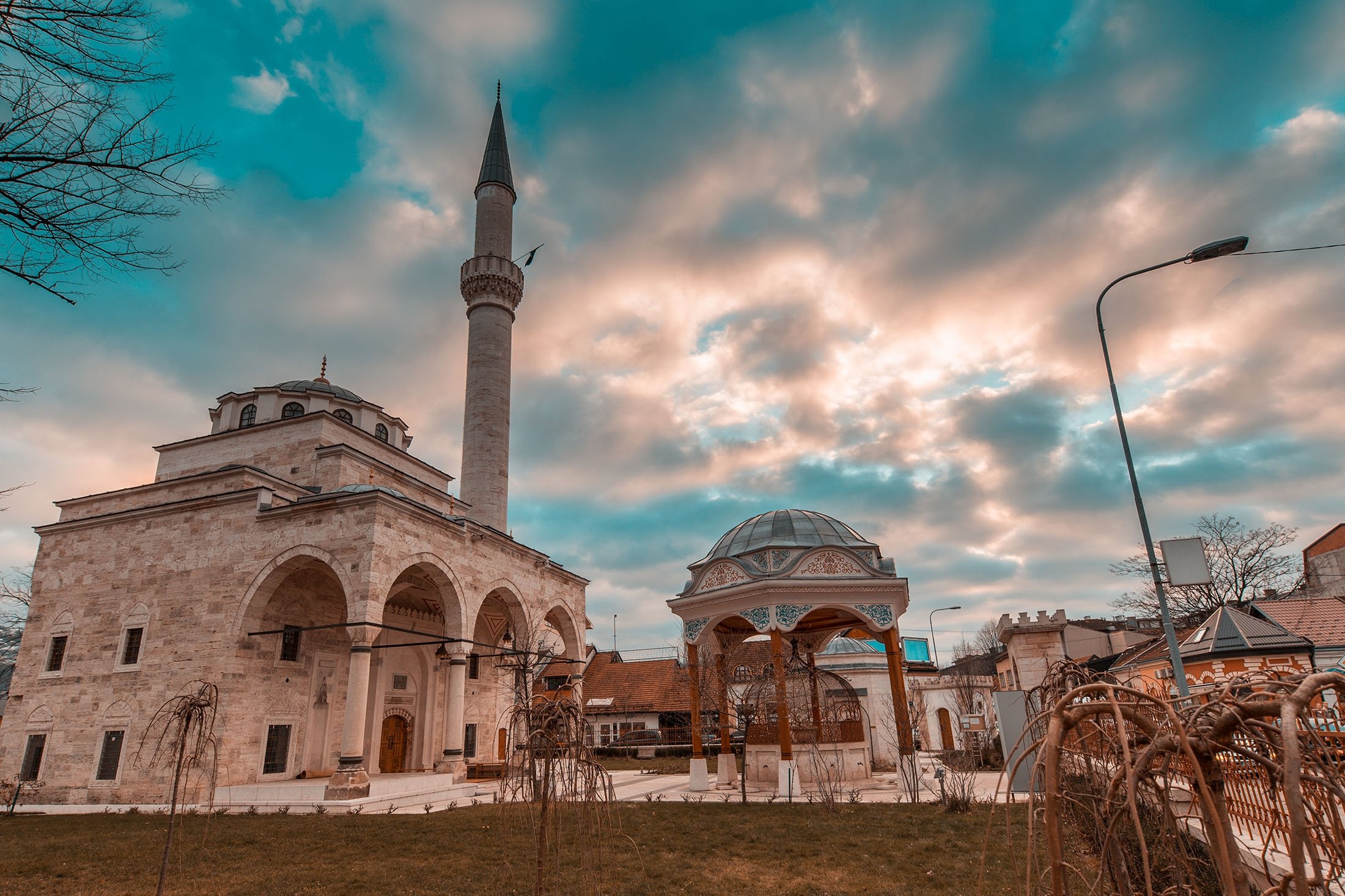 The Ferhadija Mosque, in Sarajevo, Bosnia-Herzegovina. (Shutterstock Photo)