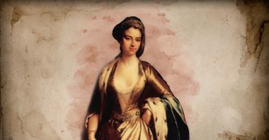 The illustration shows English noblewoman Lady Mary Wortley Montagu. (Wikipedia / Edited by Betül Tilmaç)