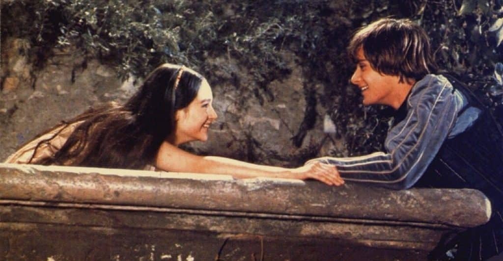 A still shot taken from Zeffirelli’s 1968 film &quot;Romeo and Juliet.&quot;