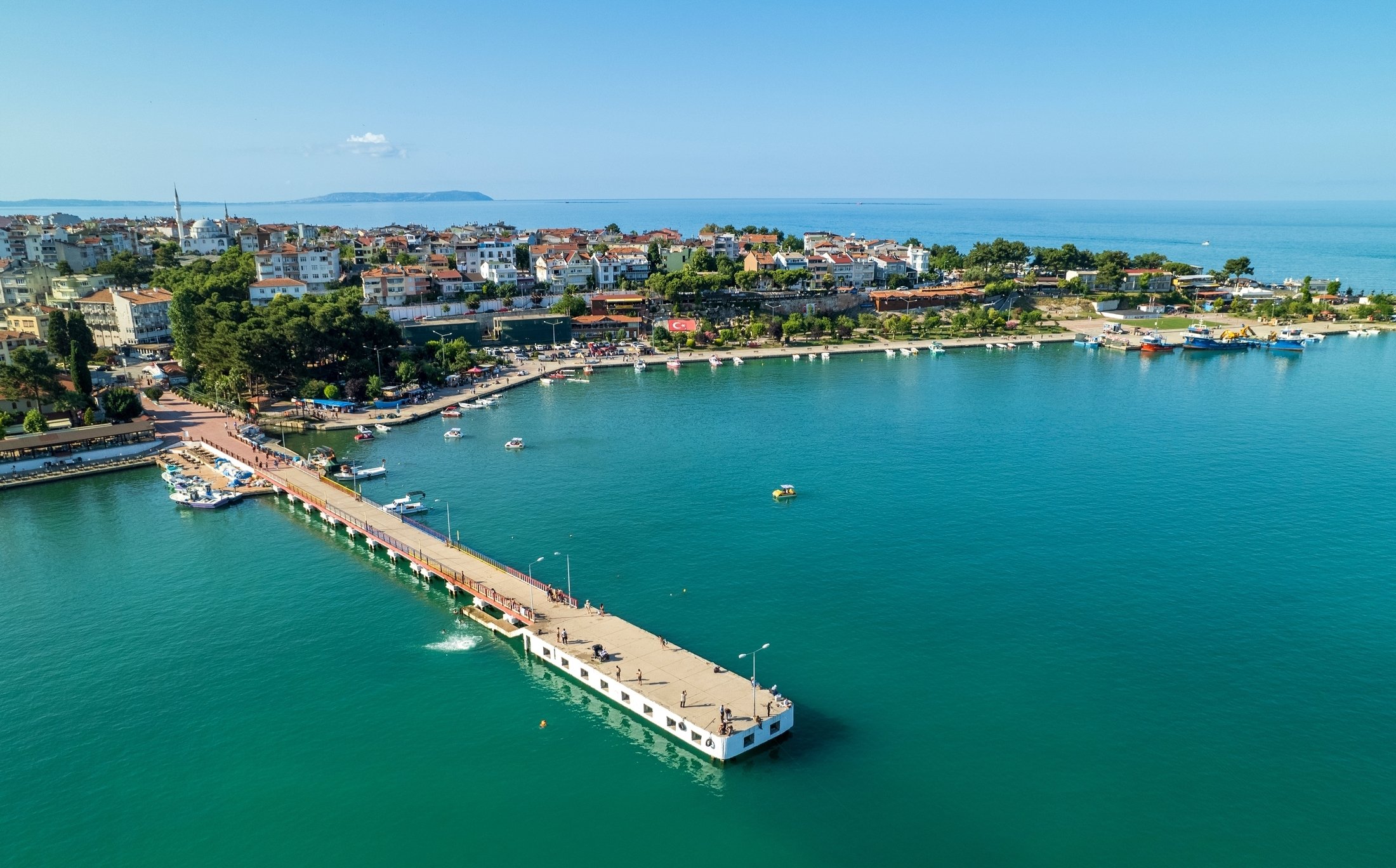 Laut Hitam dan Gerze, di Sinop, Türkiye.  (Foto Shutterstock)