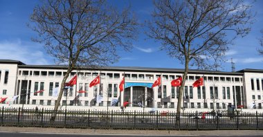 The National Intelligence Organization (MIT) building is seen in Istanbul, Türkiye, April 17, 2020. (Shutterstock Photo)