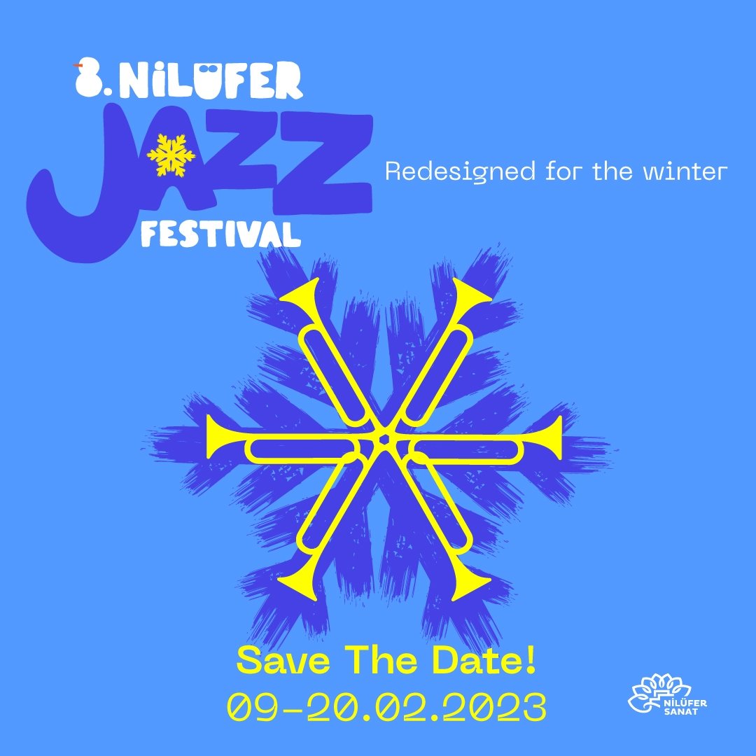 Poster edisi ke-8 Festival Jazz Nilüfer.  (Foto milik organisasi)