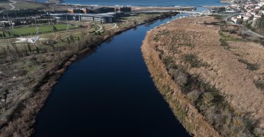 The Riva Creek, Beykoz, Istanbul, Türkiye, Jan. 10, 2023. (AA Photo)