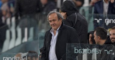 Michel Platini during the "Partita Del Cuore" Charity Match at Allianz Stadium, Turin, Italy, May 27, 2019. (Getty Images Photo)