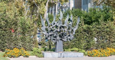 A view of the Holocaust Memorial in Thessaloniki, Greece, Sept. 29, 2022. (Shutterstock Photo)