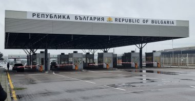 Kapitan Andreevo Border Crossing across Türkiye's Kapıkule border, in Bulgaria, Jan. 13, 2023. (AA Photo)