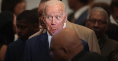 Joe Biden during an election convention in Chicago, Illinois, June 28, 2019. (Getty Images)