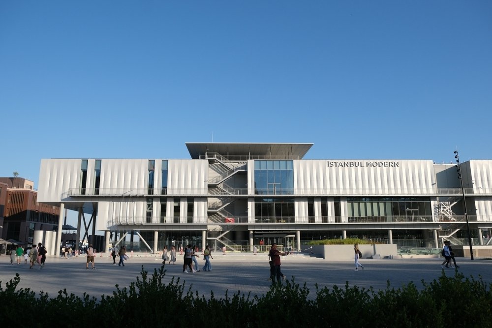 Istanbul Modern Art Museum&#039;s new building to be opened soon, Istanbul, Türkiye, Jan. 8, 2023. (Shutterstock Photo) 