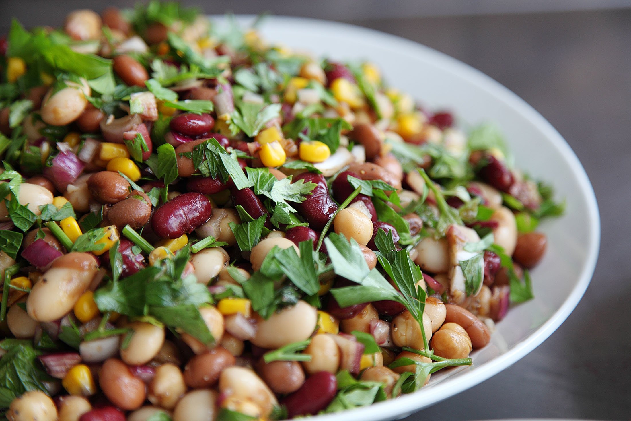 Bean salad. (Shutterstock Photo)