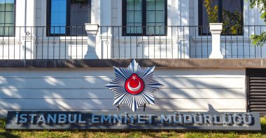 An exterior view of the Istanbul Police General Department, Istanbul, Türkiye, October 2021. (Shutterstock Photo)