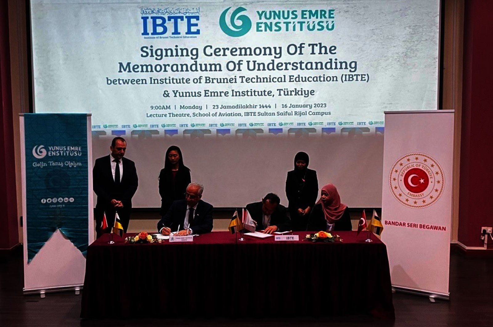 MoU pendidikan untuk memperkuat kerjasama antara Türkiye, Brunei