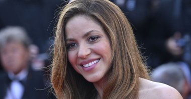 Shakira attends screening of the film "Elvis" during the 75th annual Cannes Film Festival, in Cannes, France, May 25, 2022. (Getty Images Photo)