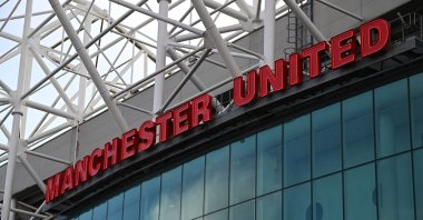 Old Trafford stadium, home ground of the Manchester United football team, Manchester, U.K., Nov. 23, 2022. (AFP Photo)