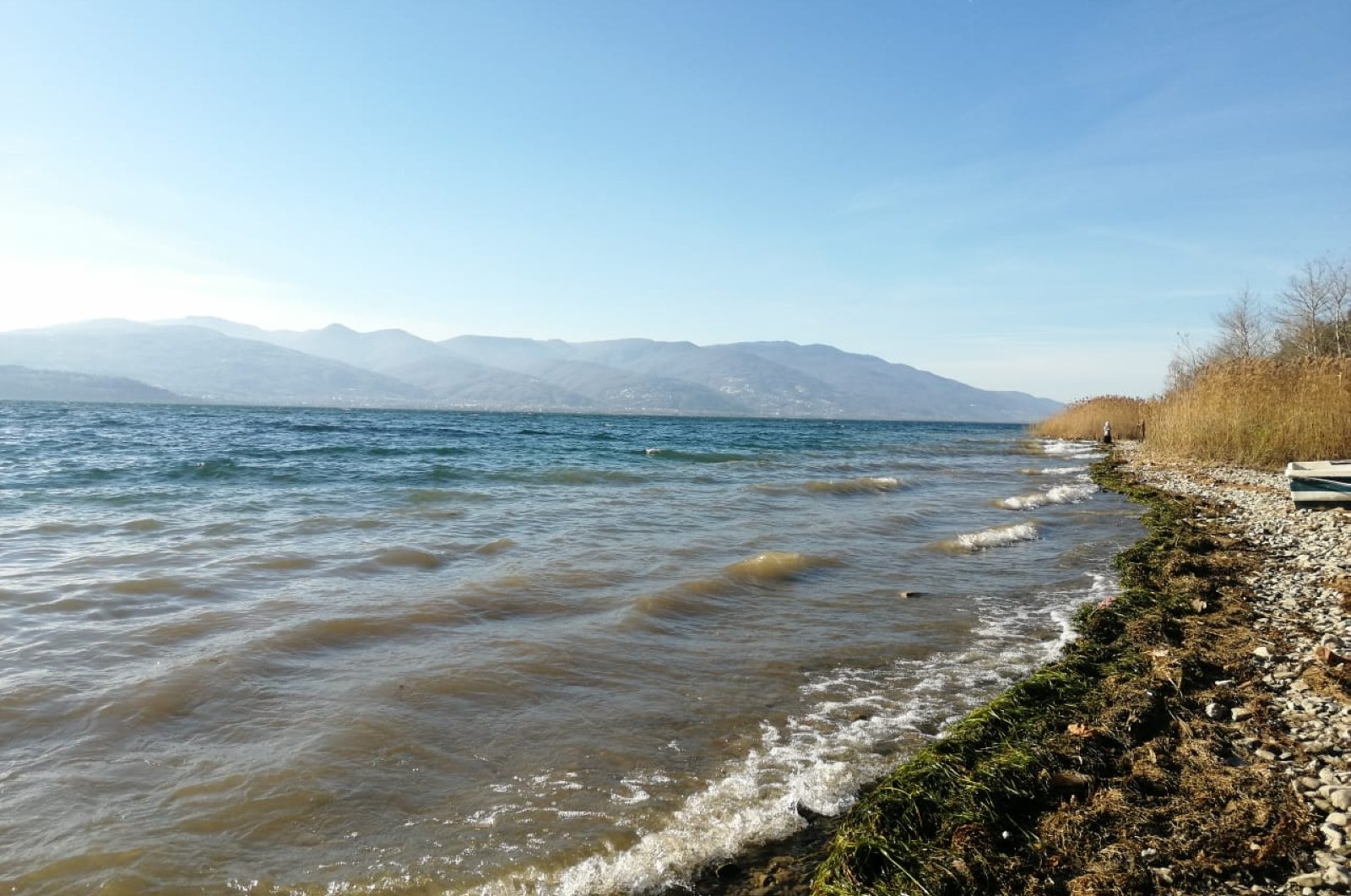 Kekeringan melanda Danau Sapanca di Türkiye saat air surut hingga 40 meter