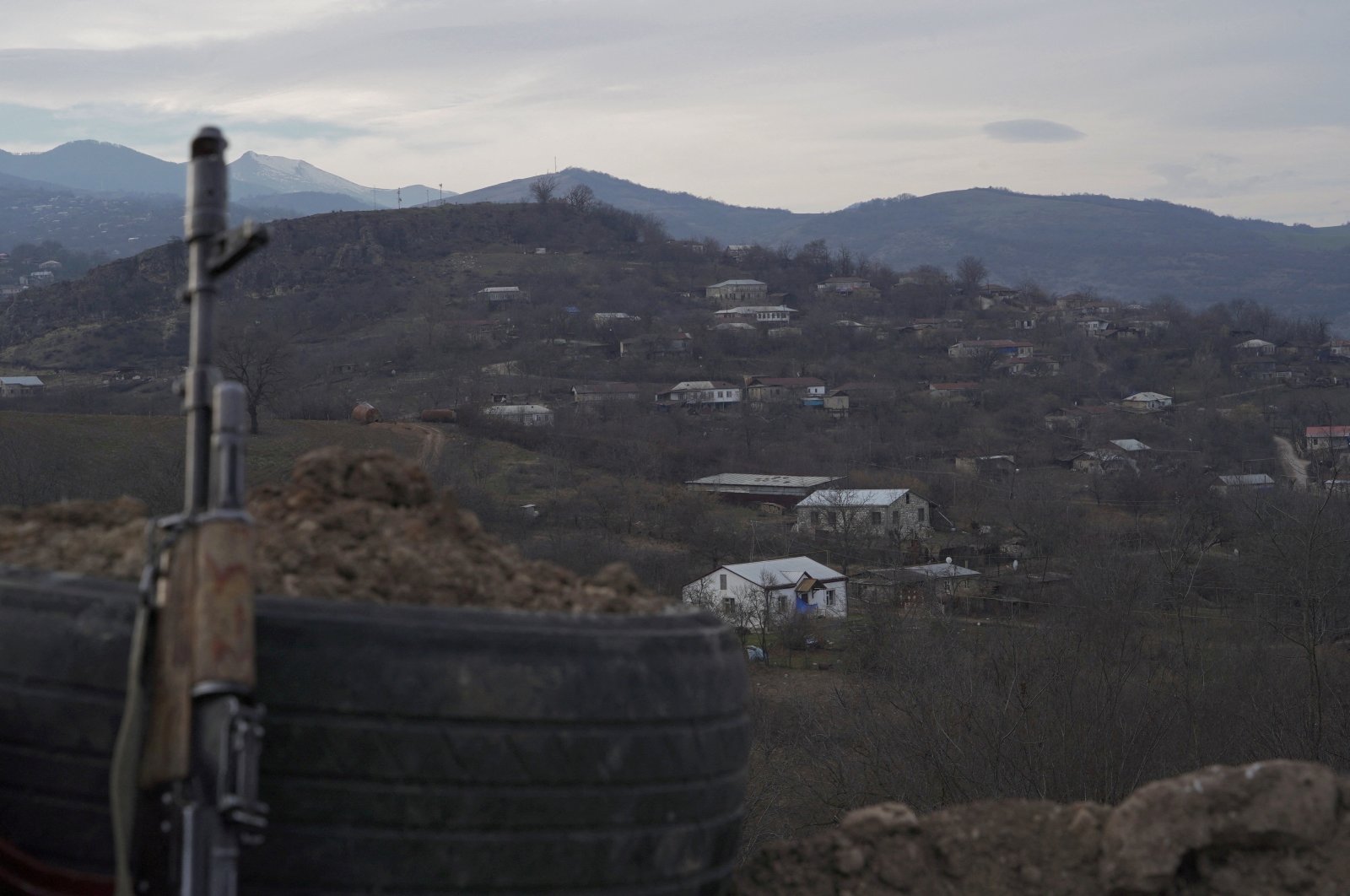 A view shows the village of Taghavard in the region of Karabakh, Jan.16, 2021. (Reuters File Photo)