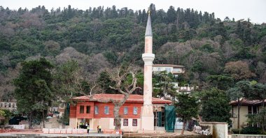 A view of the Vaniköy Mosque, Istanbul, Türkiye, Jan. 17, 2023. (Photo by Saffet Azak)