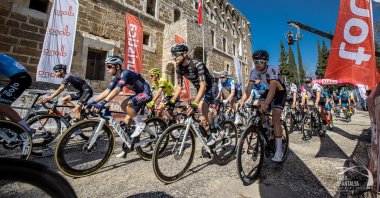 A screengrab from the Tour of Antalya promotional photo. (DHA Photo)