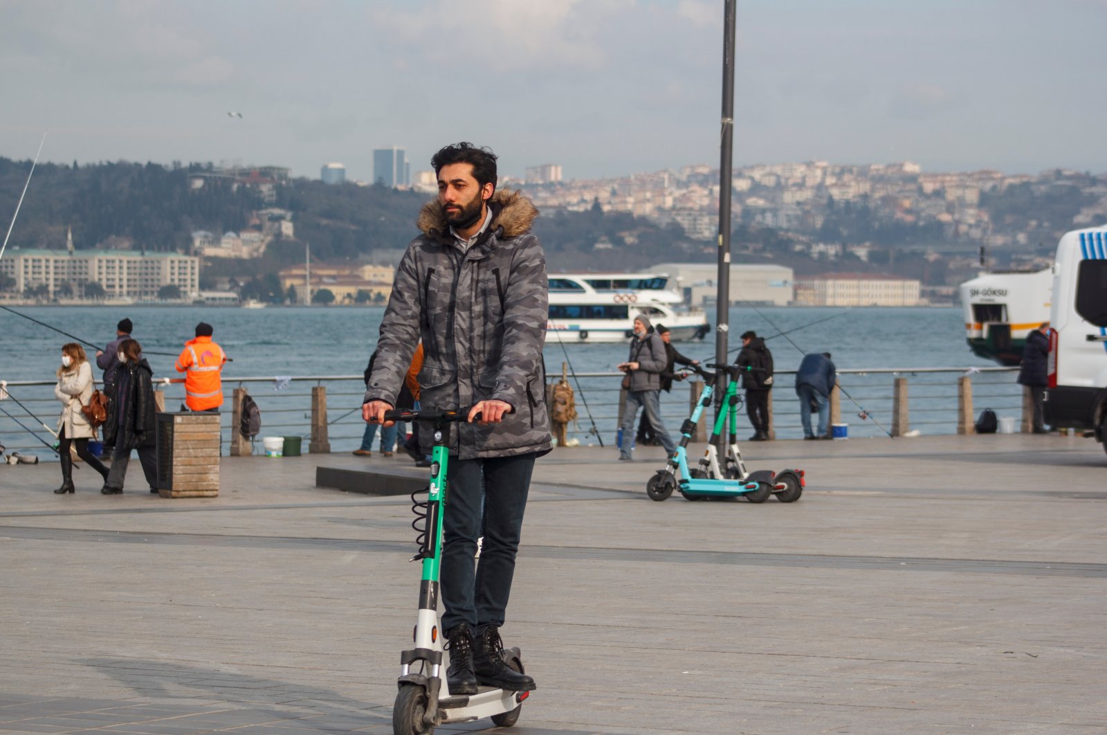 E-skuter di Istanbul kemungkinan akan mendapatkan tempat parkir terpisah pertama