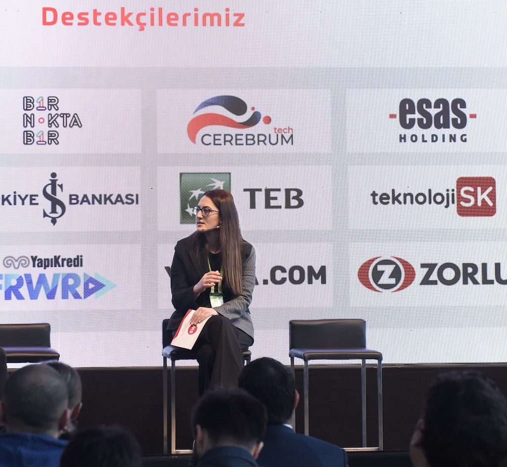 Industry and Technology Ministry Technology Entrepreneurship Department head Damla Turan. (Courtesy of startups.watch)