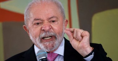 Brazil's President Luiz Inacio Lula da Silva speaks during a meeting at the Planalto Palace in Brasilia, Brazil, Jan. 19, 2023. (Reuters Photo)