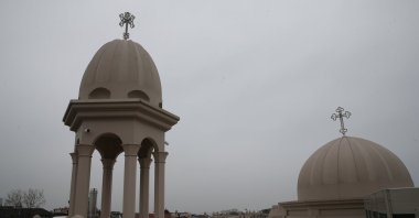 The Mor Efrem Syriac Ancient Orthodox Church in Yeşilköy, Istanbul, Türkiye, Jan. 4, 2023. (AA Photo)