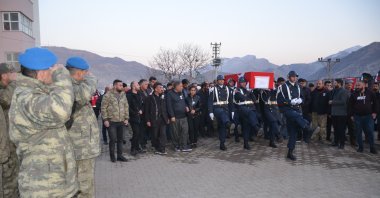Village guard Nimet Encu was killed by terrorists in Türkiye's eastern province of Şırnak, Jan.22, 2023 (IHA Photo)